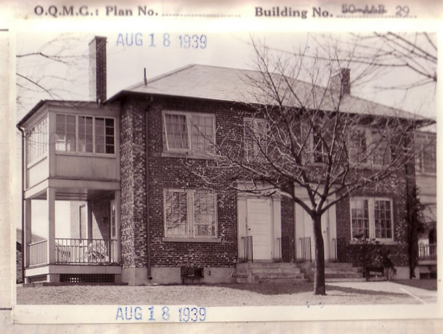 <p>Building 107 in 1939.  Building 104 was built to the same design.</p>