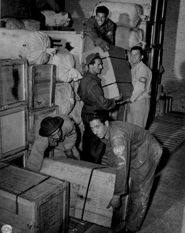 <p>An Italian Service Unit comprised of prisoners of war was assigned to Fort Slocum in 1944 to provide labor in support of the post&#39;s wartime activities.</p>