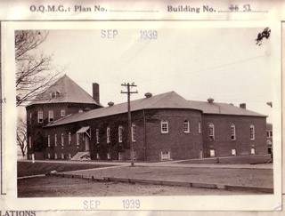The Barracks (Building 55) in 1939.